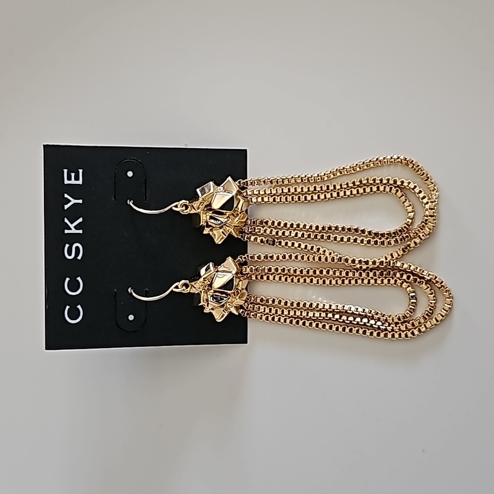 CC SKYE Gold earrings